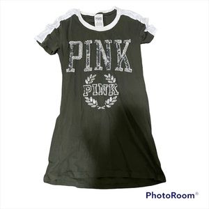 PINK green T-shirt